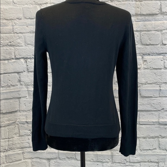 Gap black cardigan with sequins - Picture 3 of 5